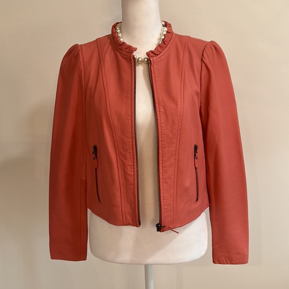 Rebecca Taylor leather jacket - Picture 7 of 16